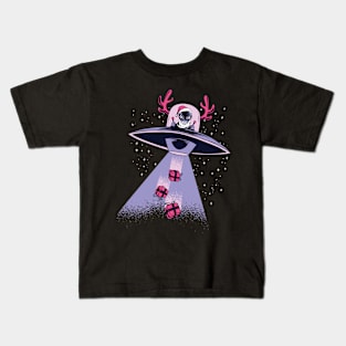 Alien Santa Kids T-Shirt